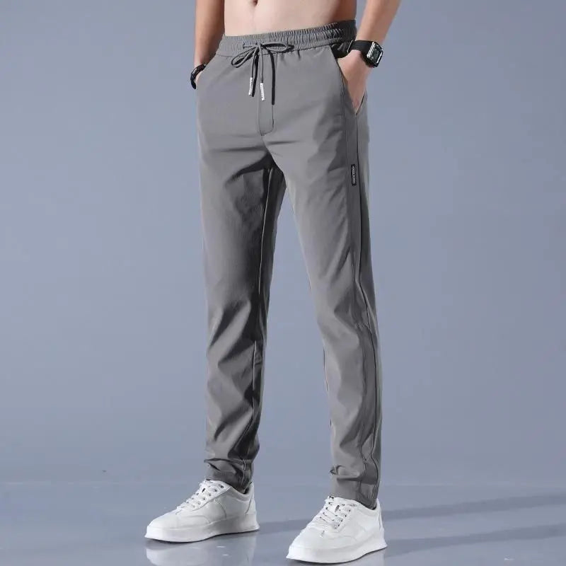 🤩PREMIUM MEN'S HIGH STRETCH SKINNY LYCRA PANTS (Free Cash On Delivery)🔥 Brevo Mart