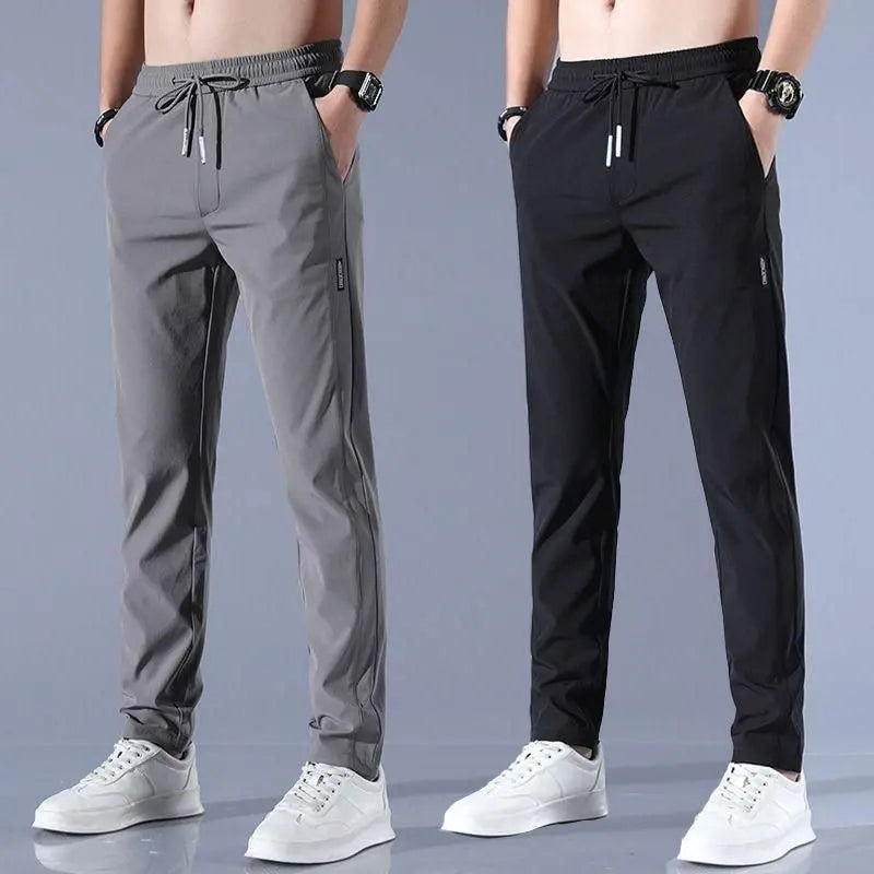 🤩PREMIUM MEN'S HIGH STRETCH SKINNY LYCRA PANTS (Free Cash On Delivery)🔥 Brevo Mart