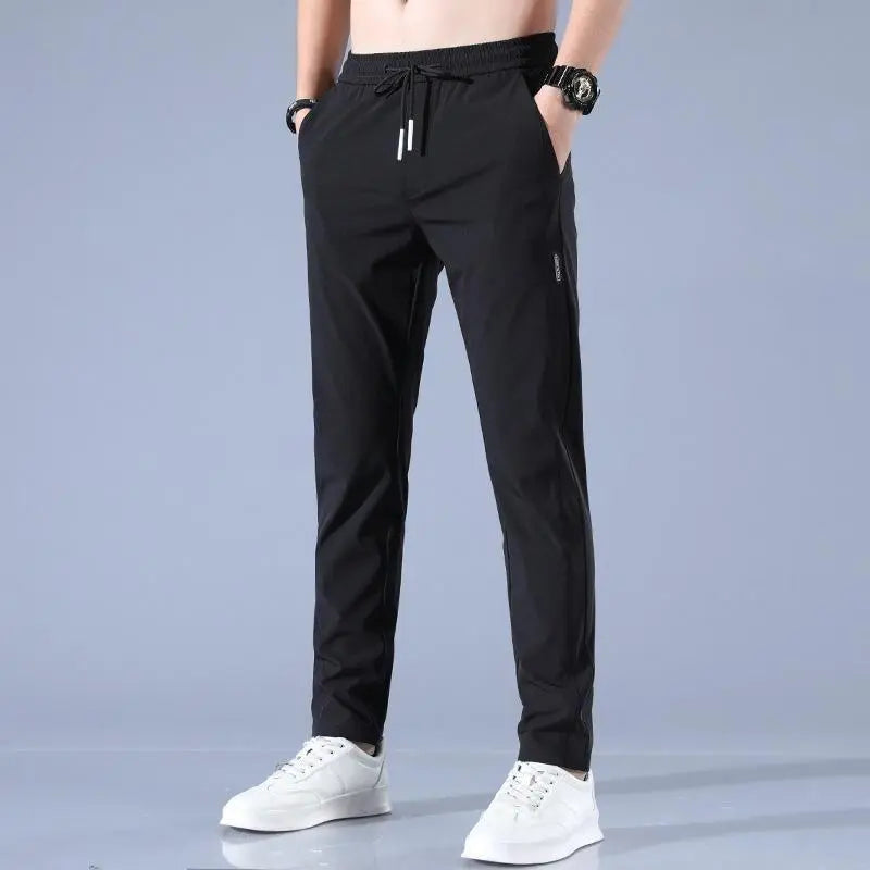 🤩PREMIUM MEN'S HIGH STRETCH SKINNY LYCRA PANTS (Free Cash On Delivery)🔥 Brevo Mart