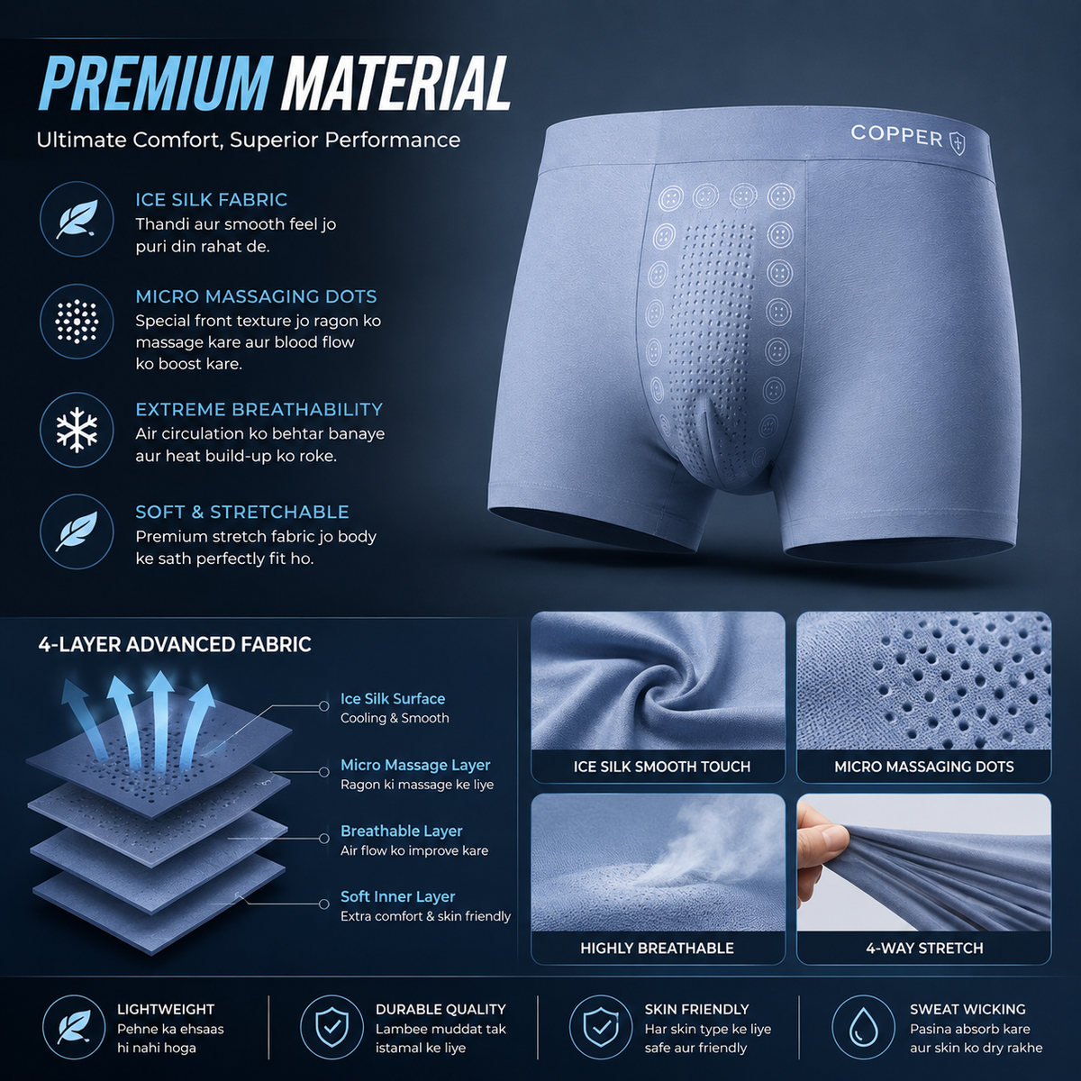 🔥Boost Stamina With Natural Ice Silk Boxer Within 7 Days